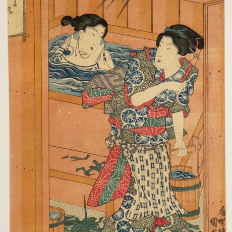 歌川国貞 五節句ノ内 皐月 三枚続/UTAGAWA KUNISADA
