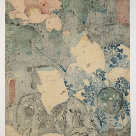 歌川広重・三代歌川豊国 當盛六花選 芙蓉／UTAGAWA HIROSHIGE・UTAGAWA TOYOKUNIⅢ