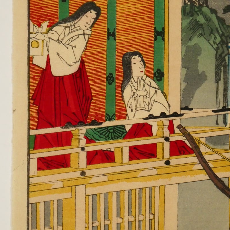 楊洲周延 東錦昼夜競 武内宿禰/CHIKANOBU | ギャラリー奏美庵