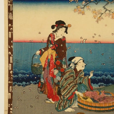 三代歌川豊国	其姿紫の写絵 十三/UTAGAWA TOYOKUNIⅢ