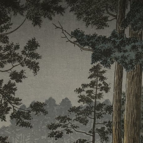 土屋光逸 日光二荒山/TSUCHIYA KOITSU Futarasan Shrine,Nikko