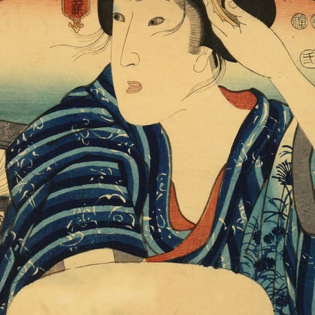 一勇斎国芳 今様六夏撰 昼寐/ICHIYUSAI KUNIYOSHI