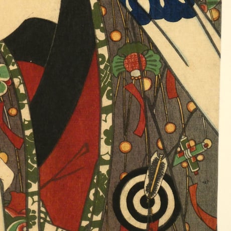 三代歌川豊国 梅暦 見立八勝人 男達春駒の与四郎/UTAGAWA TOYOKUNIⅢ