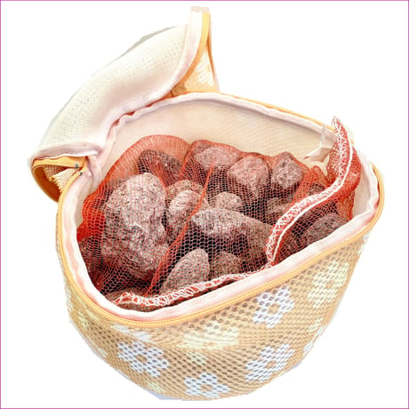 秋田産 焼山石 1.5kg（箱入り） ＋ 玉川小町 石けん（極）5g ×1個
