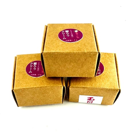 【玉川小町】シルクと白樺の蜜ろうクリーム 4g×3個お得セット