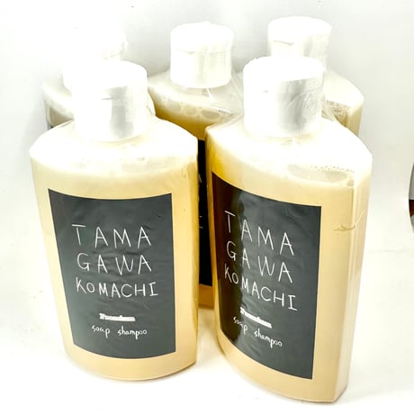 【玉川小町】石けんシャンプー Premium（PM）200ml （お得セット）4本＋1本サービス