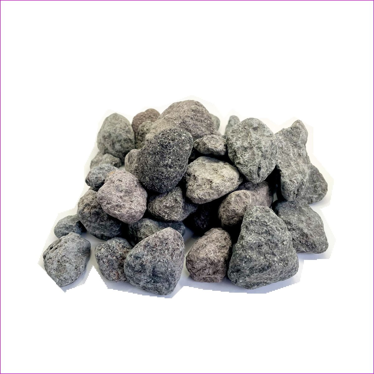 秋田産焼山石 1.5kg（箱入り）袋付き ＋石けん（極）5g×1個