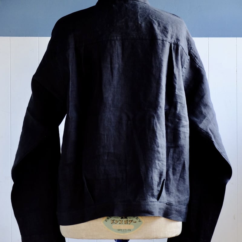 Workers/ワーカーズ 『213 Linen Jacket 』Charcoal Linen