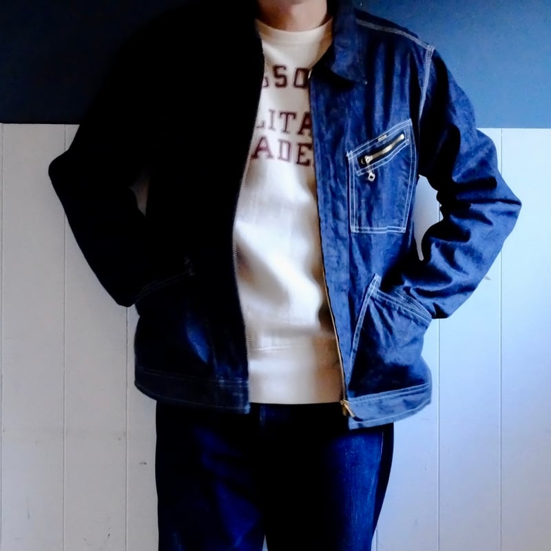 DELUXEWARE/デラックスウエア DX091B『DENIM WORK JACKET』10