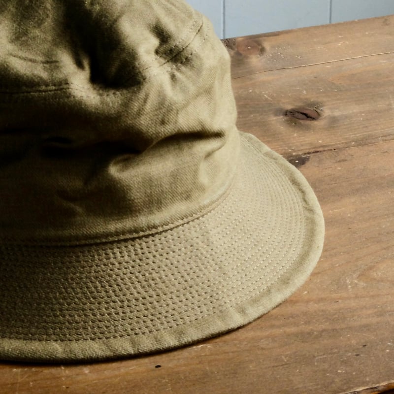 HIGHER/ハイヤー『ARMY SERGE BUCKET HAT/ アーミーサージ HIGHER/ハイヤー『ARMY SERGE BUCKET HAT/ アーミーサージ