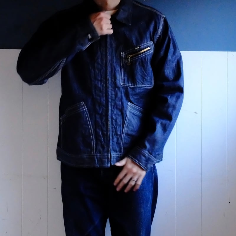 DELUXEWARE/デラックスウエア DX091B『DENIM WORK JACKET』10