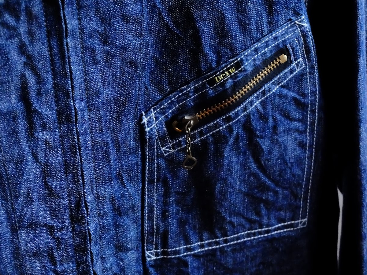 DELUXEWARE/デラックスウエア DX091B『DENIM WORK JACKET』10