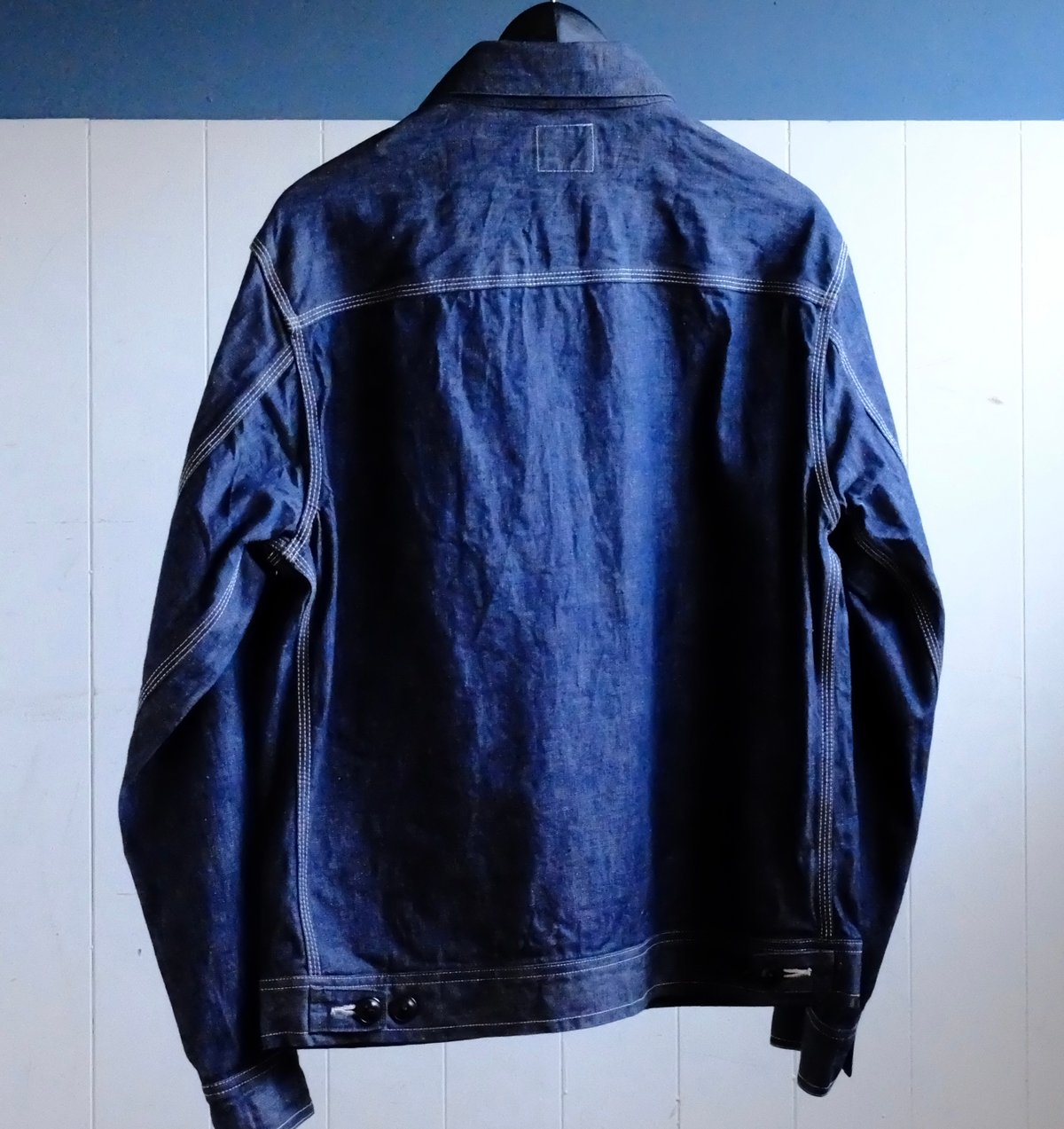 デラックスウエア　ダリーズ　デニムジャケット　XL DELUXEWARE/デラックスウエア DX091B『DENIM WORK JACKET』10