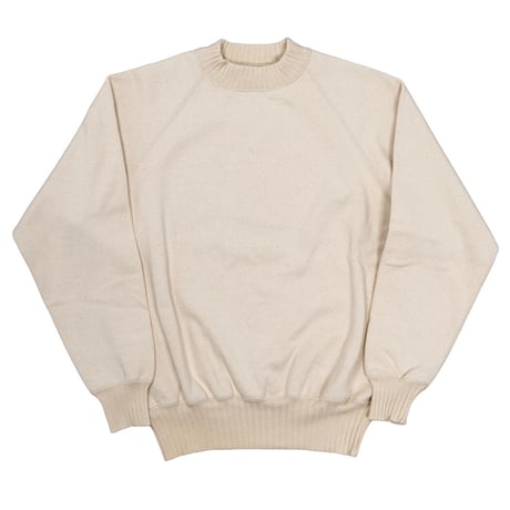 Workers/ワーカーズ 『Raglan Sweater / ラグランセーター 』コットンセーター Whiteホワイト