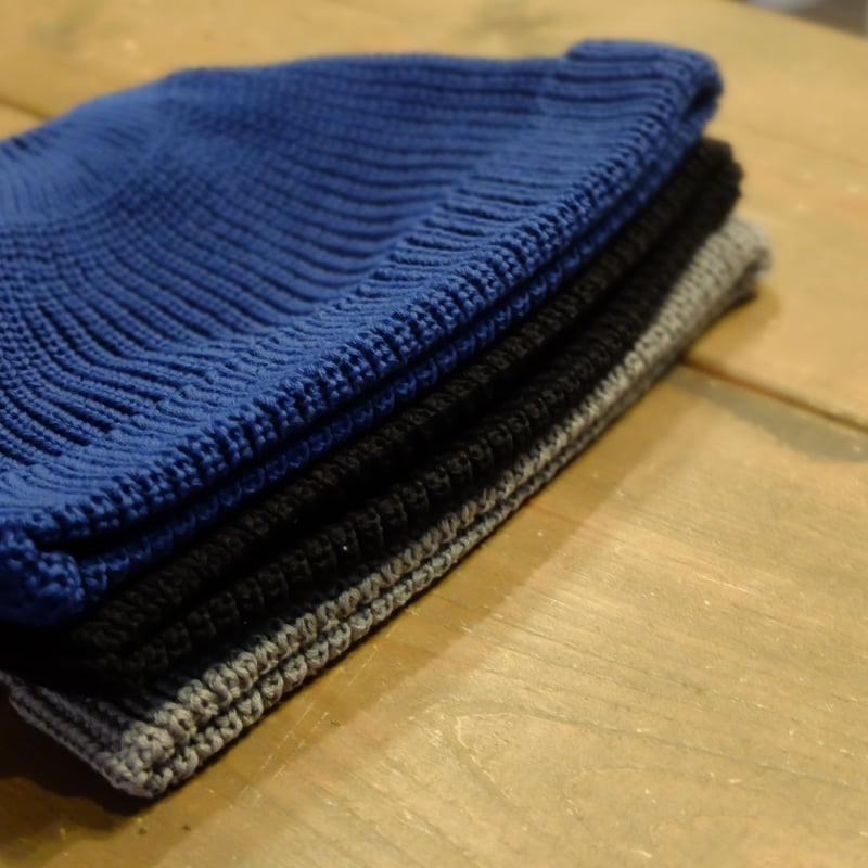 HIGHER/ハイヤー『COTTON KNIT WATCH CAP / コットンニットワッチキ