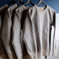 DELUXEWARE/デラックスウエア S101-00『FLAT.SEAM PLAIN フラットシーム プレーン』杢GRAY.BEI 杢グレーベージュ