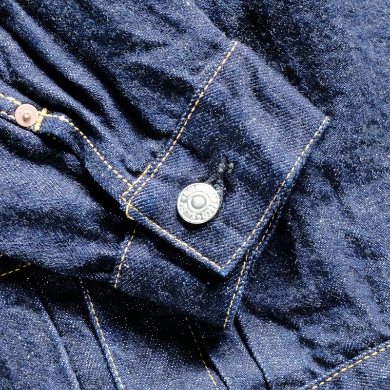DELUXEWARE デラックスウエア　デニムジャケット　2ndモデル　38 デラックスウエア (DELUXEWARE) SECOND MODEL JACKET デニム