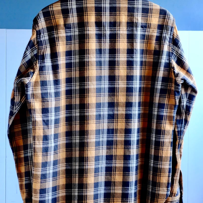 DELUXEWAREヘビーネルシャツ HV-46 “DX.ORANGE” DELUXEWARE(デラックスウエア) 長袖シャツ HV-46 “DX.ORANGE