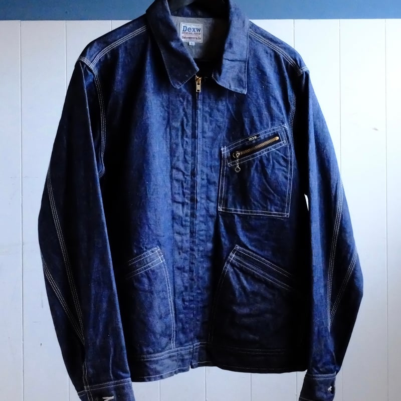 DELUXEWERE デニムジャケット91-B DELUXEWARE/デラックスウエア DX091B『DENIM WORK JACKET』10
