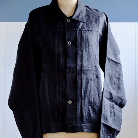 Workers/ワーカーズ 『213 Linen Jacket 』Charcoal Linen チャコールリネン