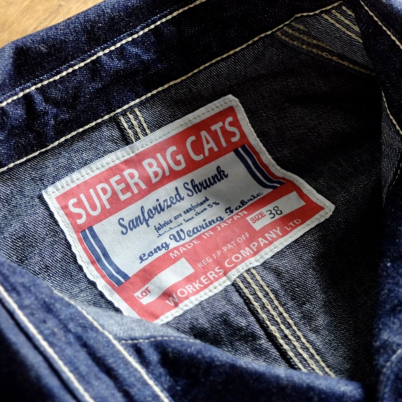 Workers/ワーカーズ 『SUPER BIG CAT Jacket/スーパービックキャット