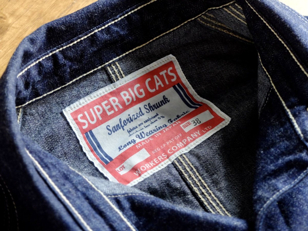 Workers/ワーカーズ 『SUPER BIG CAT Jacket/スーパービック