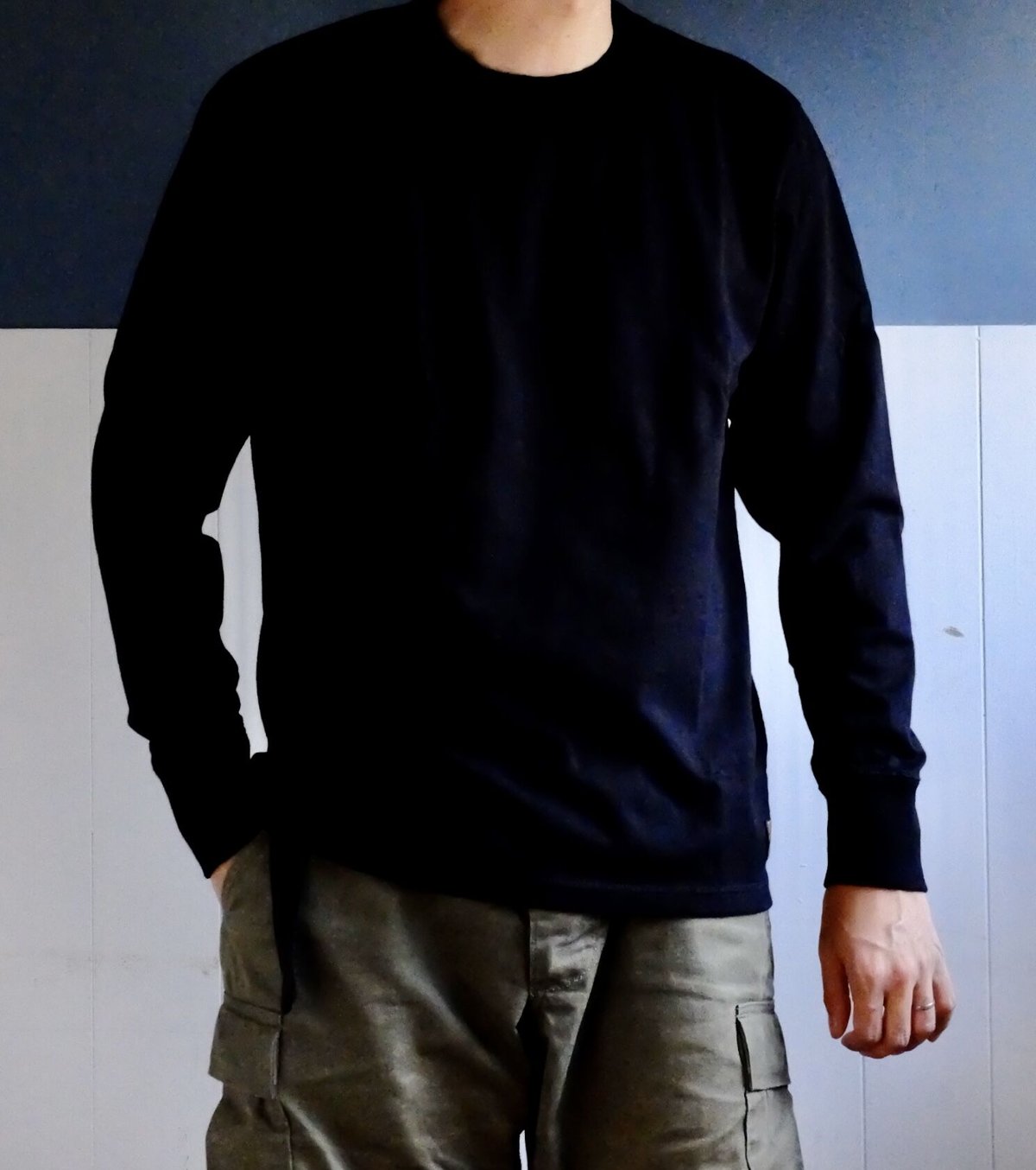 デラックスウエア ロンＴ DXL-00 ORIENTAL.NAVY XL-