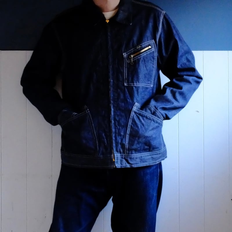 デラックスウエア　デニムジャケット DELUXEWARE/デラックスウエアより、フルモデルチェンジした