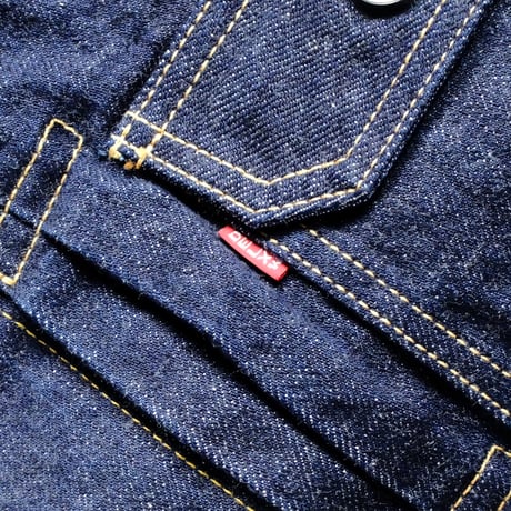DELUXEWARE/デラックスウエア DX4017 『SECOND MODEL JACKET』デニムジャケット 13.6oz Heat Denim