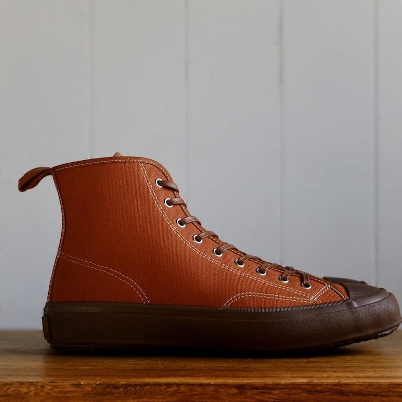 未使用品 MOONSTAR FINE VULCANIZED HI シューズ MOONSTAR FINE VULCANIZED EC STORE / HI BASKET NATURAL