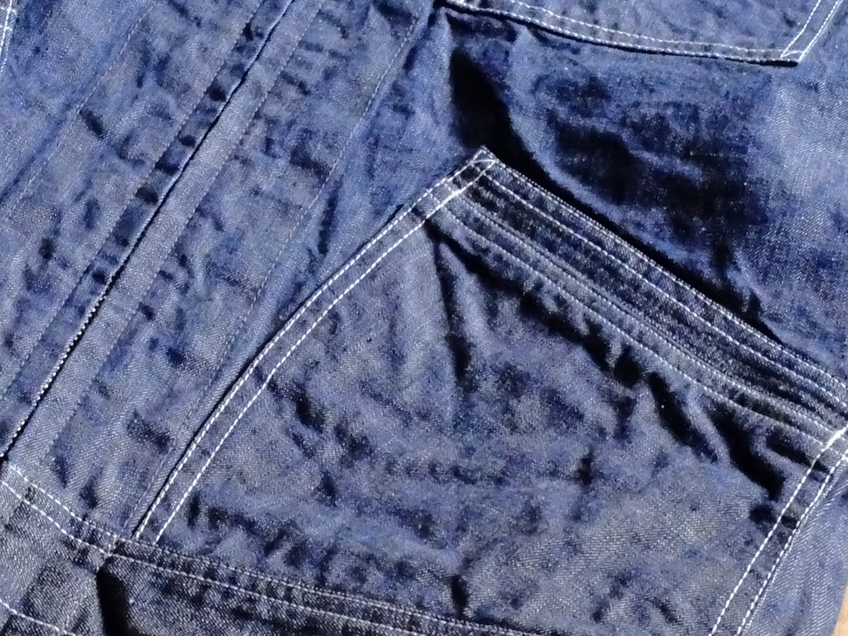 DELUXEWARE/デラックスウエア DX091B『DENIM WORK JACKET』10