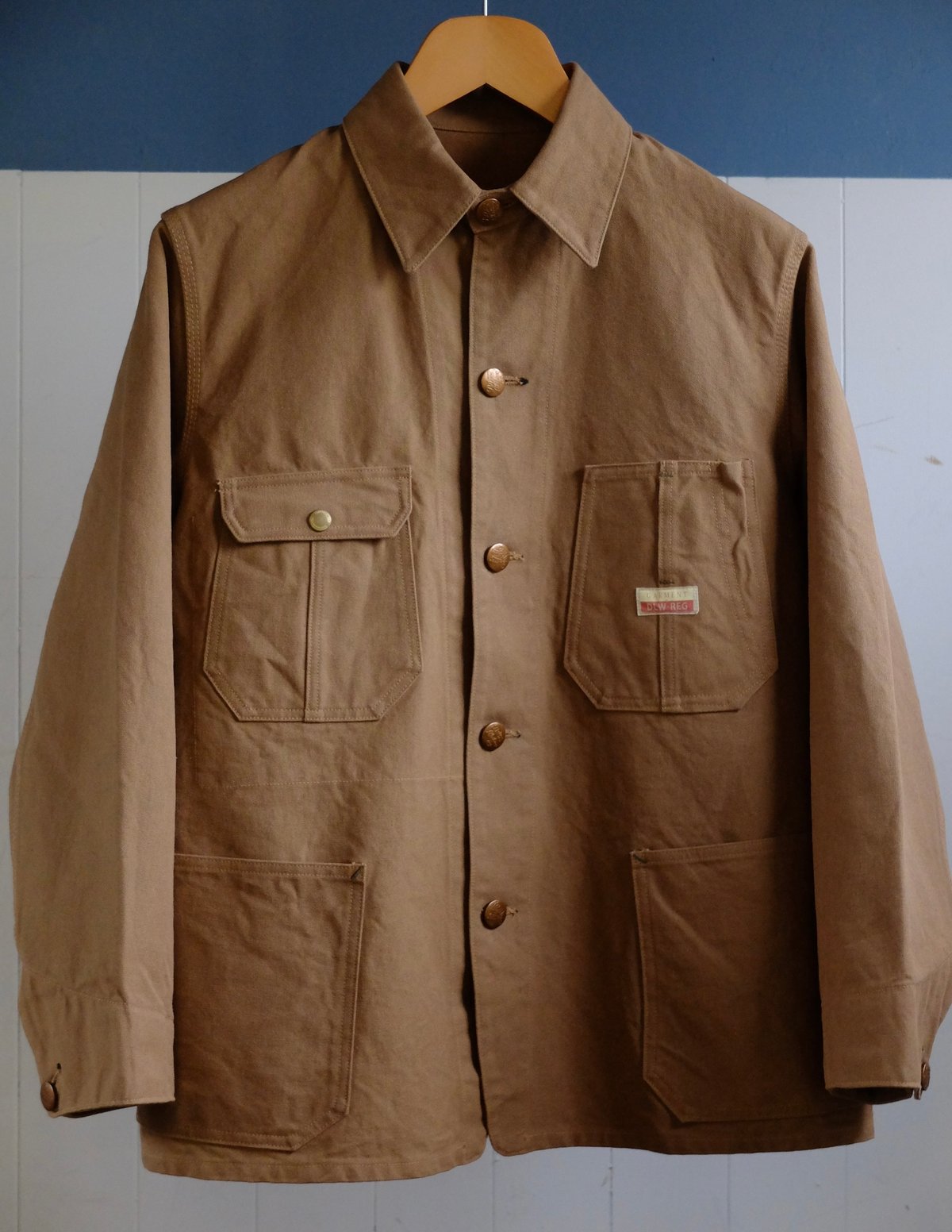 DELUXEWARE DX109「SHORT KOVER ALL/ショートカバオール」KHAK