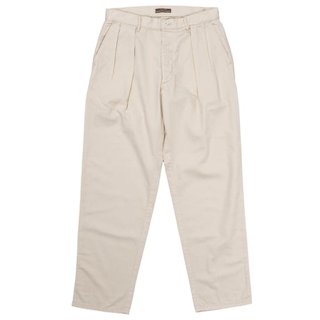 Workers/ワーカーズ 『Officer Trousers RL Fit, 』8oz White Denim ホワイトデニム