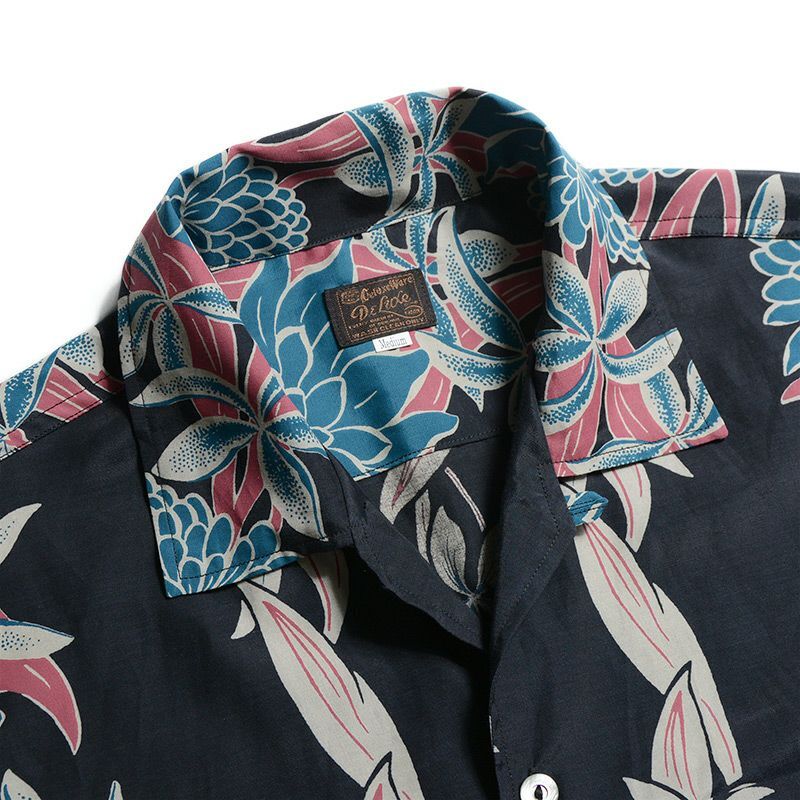 デラックスウエアAL-11 TORCH GINGER アロハシャツ 楽天市場】DELUXEWARE デラックスウエア SS HAWAIIAN SHIRT