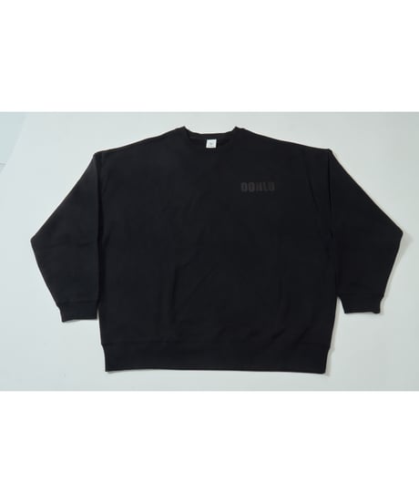 BACK LOGO PRINT OVERSIZE SWEATSHIRT