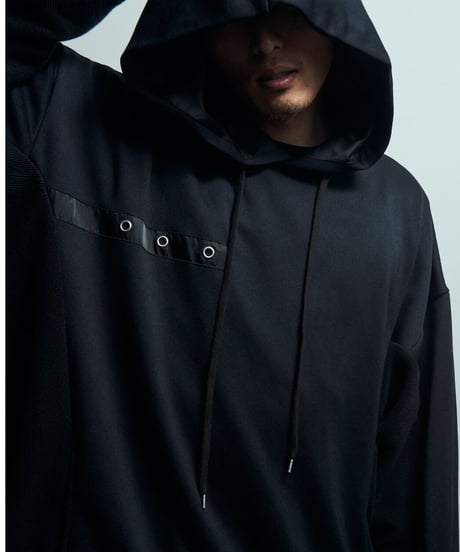 NU-RUT BLACK PULLOVER HOODIE