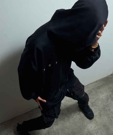 NU-RUT BLACK PULLOVER HOODIE
