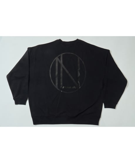 BACK LOGO PRINT OVERSIZE SWEATSHIRT
