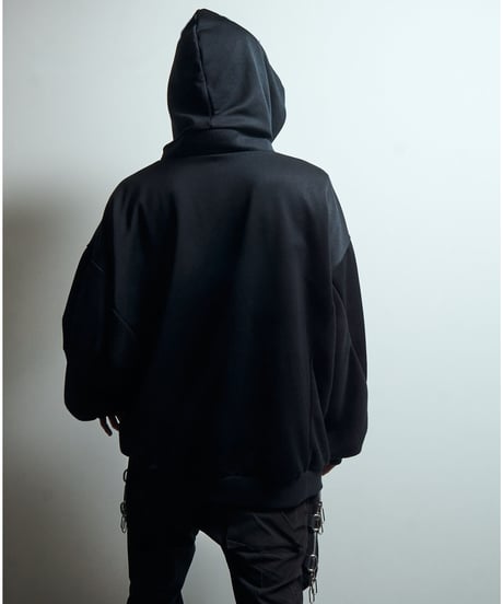 NU-RUT BLACK PULLOVER HOODIE
