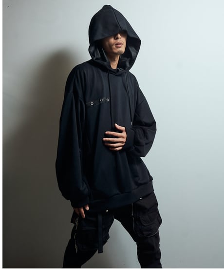 NU-RUT BLACK PULLOVER HOODIE