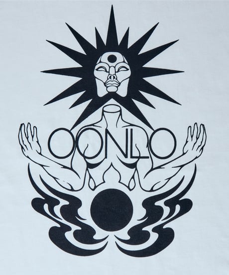 SUN GODDESS LONGSLEEVE T-SHIRT/WHITE