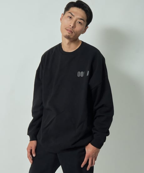 BACK LOGO PRINT OVERSIZE SWEATSHIRT
