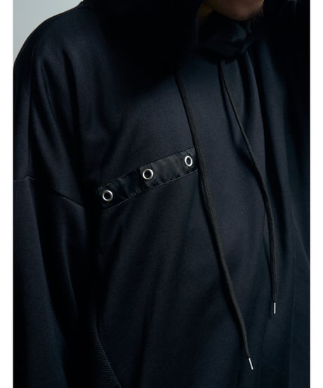 NU-RUT BLACK PULLOVER HOODIE