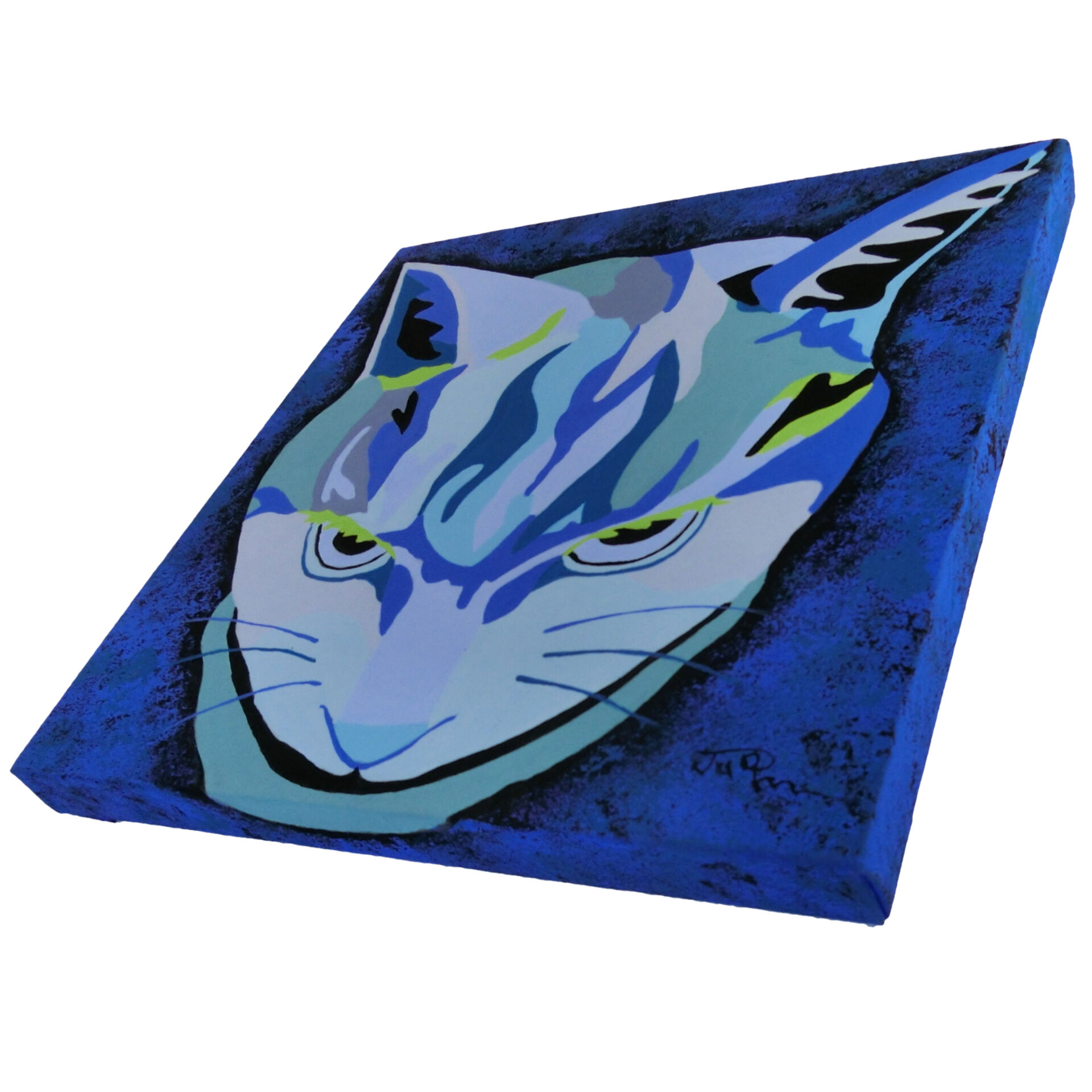 青猫 blue cat | juru's ARTshop