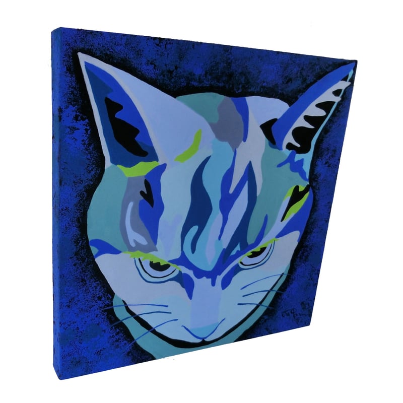 青猫 blue cat | juru's ARTshop