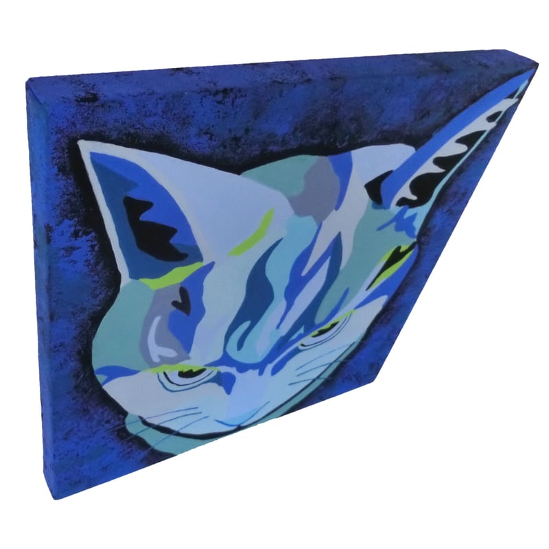 青猫 blue cat | juru's ARTshop