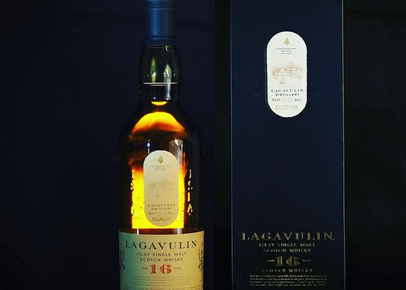 1円～☆ラガヴーリン 16年 ＊箱付 750ml 43% アイラ LAGAVULIN J290069