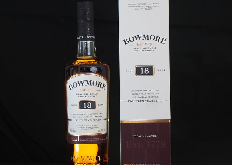 ボウモア18年 700ml 43% | ウイスキーかつはら ボウモア18年 700ml 43% | ウイスキーかつはら