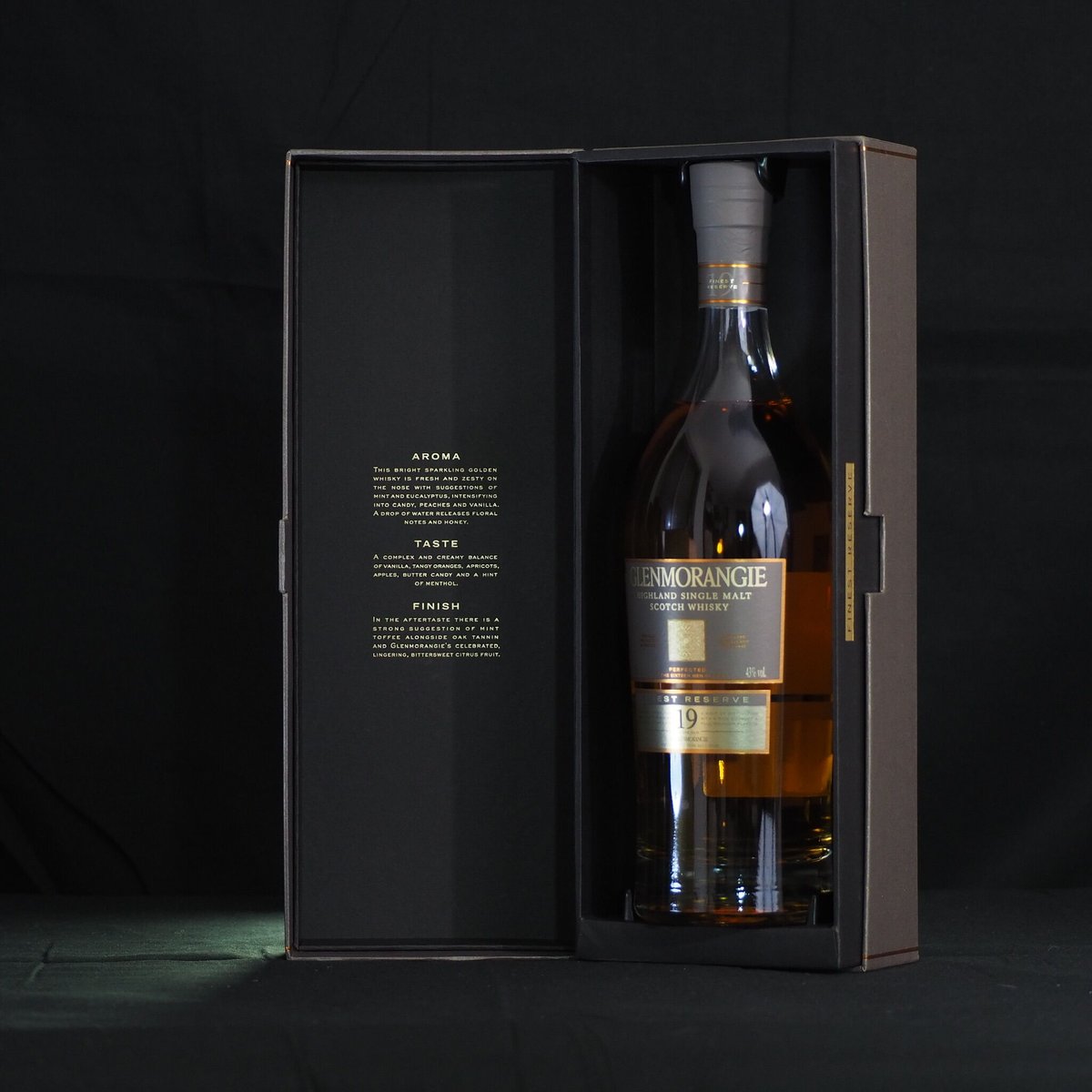 グレンモーレンジ 19年 ファイネストリザーブ 43% 700ml | ウイスキー