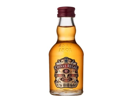 シーバスリーガル12年 700ml  + ミズナラ12年 50ml ミニチュアボトル